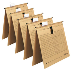 Herlitz 5874359 cartella sospesa e accessorio Cartoncino 5 pz
