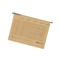 Herlitz 5874458 cartella sospesa e accessorio A4 Cartoncino Marrone 5 pz