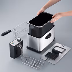 Severin FR 2431 friggitrice Singolo 3 L Indipendente 2000 W Acciaio inox - Vista aggiuntiva 6