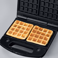 Severin SA 2968 2 waffle Nero, Cromo - Vista aggiuntiva 5
