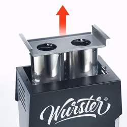 Severin Wurster WT 5005 2000 W Nero, Grigio - Vista aggiuntiva 4