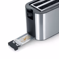 Severin AT 2590 tostapane 2 fetta/e 1400 W Nero, Argento - Vista aggiuntiva 6