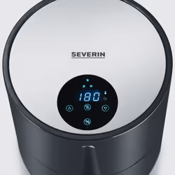Severin FR 2455 friggitrice Singolo 1,8 L Indipendente 900 W Friggitrice a basso contenuto di grassi Nero, Argento - Vista aggiuntiva 5