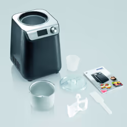 Severin EZ 7407 macchina per gelato 1,2 L 135 W Nero, Acciaio inox - Vista aggiuntiva 7