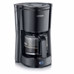 Severin KA 9554, Macchina da caffè con filtro, 1,25 L, Caffè macinato, 1000 W, Nero