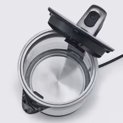 Severin WK 3420 bollitore elettrico 1,7 L 2200 W Nero, Acciaio inox, Trasparente - Vista aggiuntiva 5
