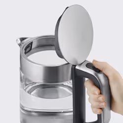 Severin WK 3420 bollitore elettrico 1,7 L 2200 W Nero, Acciaio inox, Trasparente - Vista aggiuntiva 6
