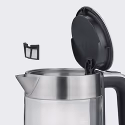 Severin WK 3420 bollitore elettrico 1,7 L 2200 W Nero, Acciaio inox, Trasparente - Vista aggiuntiva 7