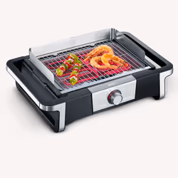 Severin SENOA DigitalBOOST S Grill Zona cottura Elettrico Nero, Argento 3000 W - Vista aggiuntiva 6