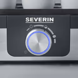 Severin EK 3163 3 uovo/uova Nero, Acciaio inox, Trasparente - Vista aggiuntiva 4