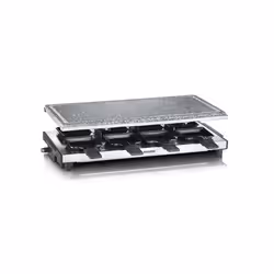 Severin RG 2374 griglia per raclette 8 persona(e) 1500 W Nero, Acciaio inox