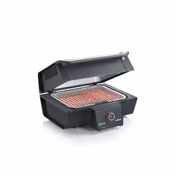 Severin PG 8138 barbecue et grill Dessus de table Electrique Noir, Acier inoxydable 3000 W