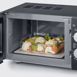 Severin MW 7761 forno a microonde Nero, Acciaio inox Solo microonde Superficie piana 20 L 800 W - Vista aggiuntiva 4