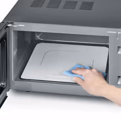 Severin MW 7761 forno a microonde Nero, Acciaio inox Solo microonde Superficie piana 20 L 800 W - Vista aggiuntiva 6