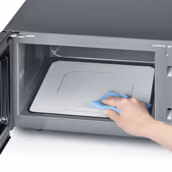 Severin MW 7762 forno a microonde Nero, Acciaio inox Microonde con grill Superficie piana 20 L 800 W - Vista aggiuntiva 6
