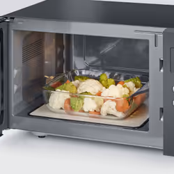 Severin MW 7763 forno a microonde Nero, Acciaio inox Microonde con grill Superficie piana 25 L 900 W - Vista aggiuntiva 4
