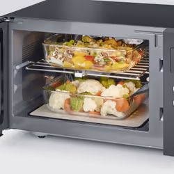 Severin MW 7763 forno a microonde Nero, Acciaio inox Microonde con grill Superficie piana 25 L 900 W - Vista aggiuntiva 5