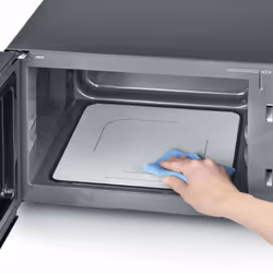 Severin MW 7763 forno a microonde Nero, Acciaio inox Microonde con grill Superficie piana 25 L 900 W - Vista aggiuntiva 6