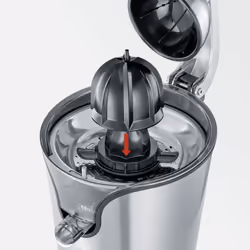 Severin SEV CP 3544 ZITRUSPRESSE spremiagrumi Acciaio inox Nero, Acciaio inox - Vista aggiuntiva 4