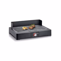 Severin PG 8565 Grill Da tavolo Elettrico Nero, Acciaio inox 2200 W
