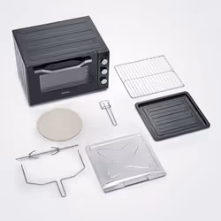 Severin TO 2073 XXL fornetto con tostapane 60 L 2200 W Nero Grill - Vista aggiuntiva 7