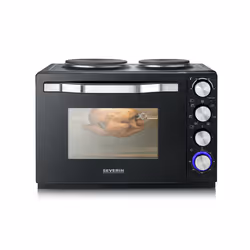 Severin TO 2074 30 L 2500 W Nero Grill - Vista aggiuntiva 4