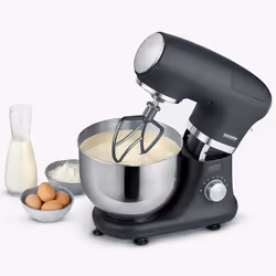 Severin KM 3897 robot da cucina 1000 W 5,5 L Nero, Acciaio inox - Vista aggiuntiva 4