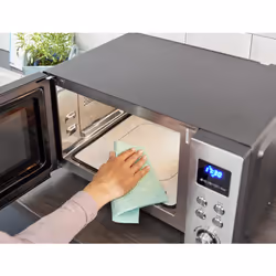 Severin MW 7777 forno a microonde Nero, Acciaio inox Microonde con grill Superficie piana 25 L 900 W - Vista aggiuntiva 6