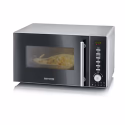Severin MW 7773, Superficie piana, Microonde con grill, 20 L, 800 W, Display incorporato, LCD