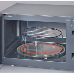 Severin MW 7773 forno a microonde Argento, Acciaio inox Microonde con grill Superficie piana 20 L 800 W
