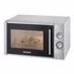 Severin MW 7772, Superficie piana, Solo microonde, 28 L, 900 W, Manopola, Argento