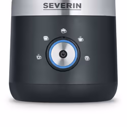 Severin 3588 montalatte e scaldalatte Elettrico portatile Nero, Argento