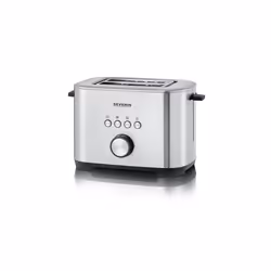 Severin AT 2620 tostapane 7 2 fetta/e 800 W Nero, Acciaio inox - Vista aggiuntiva 2