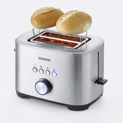 Severin AT 2620 tostapane 7 2 fetta/e 800 W Nero, Acciaio inox - Vista aggiuntiva 6