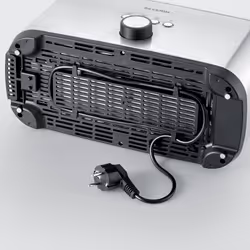 Severin AT 2621 tostapane 7 4 fetta/e 1400 W Nero, Acciaio inox - Vista aggiuntiva 7