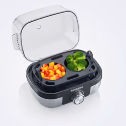 Severin EK 3169 Pentolino per uova 6 uovo/uova 420 W Nero, Acciaio inox - Vista aggiuntiva 3