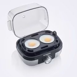 Severin EK 3169 Pentolino per uova 6 uovo/uova 420 W Nero, Acciaio inox - Vista aggiuntiva 4