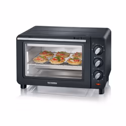 Severin TO 2042 fornetto con tostapane 14 L 1200 W Nero - Vista aggiuntiva 4
