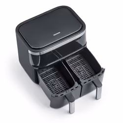 Severin FR 2453 Doppia 3,25 L Indipendente 2850 W Friggitrice ad aria calda Nero, Argento - Vista aggiuntiva 6