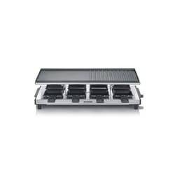 Severin RG 2375 griglia per raclette 1700 W Nero, Acciaio inox