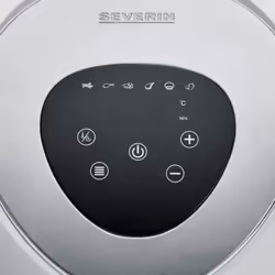 Severin FR 2440 friggitrice Singolo 3,2 L Indipendente 1500 W Friggitrice ad aria calda Bianco - Vista aggiuntiva 4