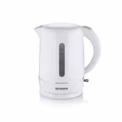 Severin WK 4325, 1,7 L, 2200 W, Bianco, Plastica, Senza filo
