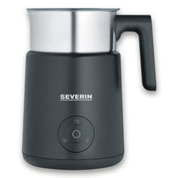 Severin SM 3579 montalatte e scaldalatte Handheld electric milk frother Nero, Acciaio spazzolato, Argento