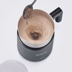 Severin SM 3579 montalatte e scaldalatte Handheld electric milk frother Nero, Acciaio spazzolato, Argento - Vista aggiuntiva 4