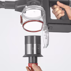 Severin HV 7968 Aspirapolvere a bastone Batteria Secco Sacchetto per la polvere 0,4 L 300 W Antracite, Rosso, Argento 2000 Ah - Vista aggiuntiva 5