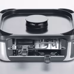 Severin RG 2379 griglia per raclette 8 persona(e) 1900 W Nero, Argento - Vista aggiuntiva 5