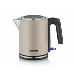 Severin WK 9577 bollitore elettrico 2400 W Beige, Nero