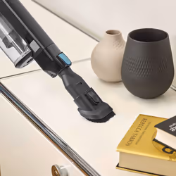 Severin HV 7151 scopa elettrica Aspirapolvere elettrica Batteria Secco HEPA Senza sacchetto 300 W Nero, Blu, Argento 2,2 Ah - Vista aggiuntiva 5