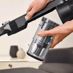 Severin HV 7151 scopa elettrica Aspirapolvere elettrica Batteria Secco HEPA Senza sacchetto 300 W Nero, Blu, Argento 2,2 Ah - Vista aggiuntiva 6