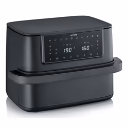 Severin FR 2490 friggitrice Doppia 9 L Indipendente 2600 W Friggitrice ad aria calda Nero - Vista aggiuntiva 2